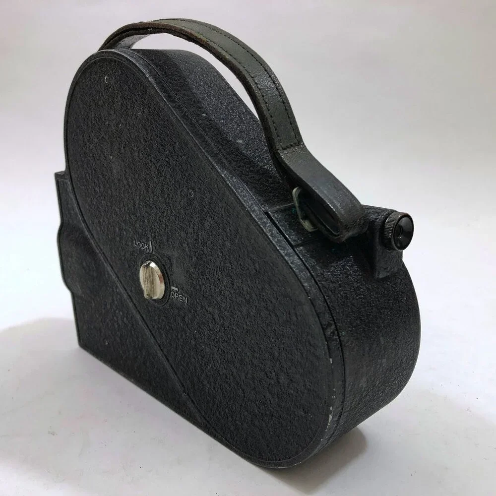 Vintage Cine Kodak Model E 16mm Movie Camera With Case & Book
